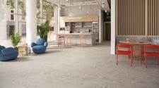 iD Click Ultimate Breccia grey in a workplace